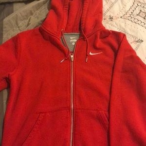 Red Nike Hoodie